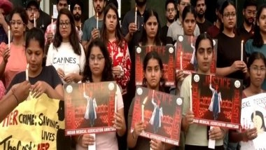 India News | Kolkata Doctor Rape-murder: Indian Medical Association Hold Candle March in Amritsar