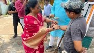 India News | Madhya Pradesh: Bhopal Mayor Malti Rai Ties Rakhi to Sanitary Workers
