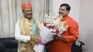 India News | Chhattisgarh CM Vishnu Deo Sai Calls on MP CM Mohan Yadav During His Ujjain Visit