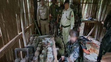 India News | Indian Army, BSF, Manipur Police Foil Terror Plot, Recover Arms and Ammunition
