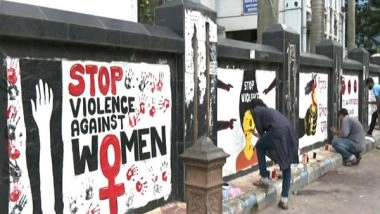 India News | Kolkata: Calcutta Medical College Doctors Protest RG Kar Hospital Rape-murder Through Wall Graffiti