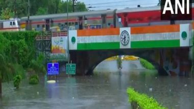 Delhi Rains: Severe Waterlogging and Traffic Disruptions After Early Morning Downpour (Watch Video)