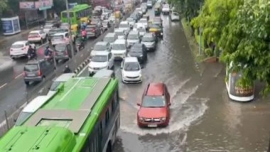 India News | Delhi Commuters Face Traffic Congestion Amid Heavy Rains, State Govt Mobilises to Contain Sewer Overflow