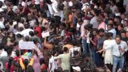 India News | Badlapur Sexual Assault Case: Police Uses Tear Gas as Angry Mob Starts Stone Pelting at School