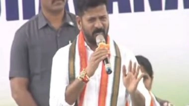 India News | Telangana CM Pays Floral Tribute to Rajiv Gandhi