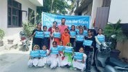 Business News | IYDF and Sunshine Yoga Collaborate to Bring Warmth and Support to Khairabad's Underprivileged Schoolchildren