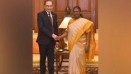 World News | Malaysia PM Anwar Ibrahim Calls on President Murmu at Rashtrapati Bhavan