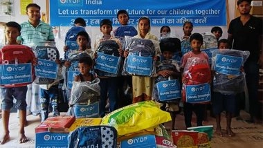 Business News | IYDF Launches Charity Drive: Spreading Love and Hope to Underprivileged Students