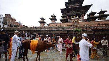 World News | Nepal Celebrates Gaijatra Festival: A Vibrant Parade Honours Departed Souls and LGBTQI+ Community