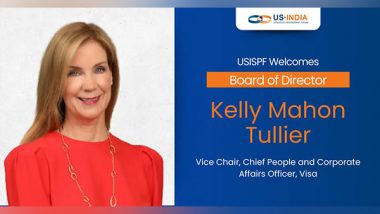 World News | USISPF Welcomes Kelly Mahon Tullier of Visa to Board of Directors