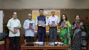 India News | Goa CM Pramod Sawant Launches New Book Govyatil Dharmantar: Katha Ani Vyatha