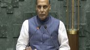 World News | Defence Minister Rajnath Singh to Embark on Official Visit to US, Hold Talks with Counterpart Lloyd Austin