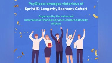 Business News | PayGlocal Wins IFSCA Hackathon Sprint13 with Zeroin: A Tech-Driven Solution for Senior Citizen Cybersecurity
