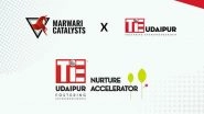 Business News | Marwari Catalysts and TiE Udaipur Unveil Collaborative Program: TiE Udaipur Nurture Accelerator