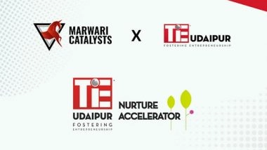 Business News | Marwari Catalysts and TiE Udaipur Unveil Collaborative Program: TiE Udaipur Nurture Accelerator