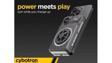 Business News | Nu Republic Drops the Cybotron Spin 10000 MAh Powerbank - India's First Wireless Power Bank Designed as a Fidget Spinner