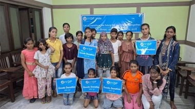 Business News | IYDF and Sharma Packers and Movers Join Forces to Bring Joy and Support to Kanpur Orphanage Girls