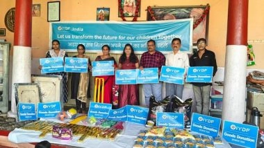 Business News | IYDF and S Pooja Computer Join Forces in Dharwad to Bring Warmth and Care to Children