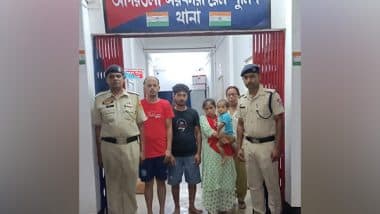 India News | 3 Bangladeshi Nationals Arrested at Agartala Railway Station for Illegal Entry