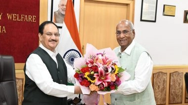 India News | IFFCO MD US Awasthi Meets Union Chemicals and Fertilizers Minister JP Nadda in Delhi