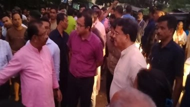 India News | Tripura CM Saha Inspects Flood Relief Efforts, Visits Affected Areas, Relief Camps in Agartala