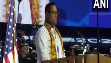 World News | US: Hindu Prayers Held at Stage on Day 3 of the Democratic National Convention