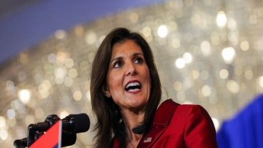 World News | Nikki Haley Highlights 'moral Clarity' in Backing Taiwan Against China