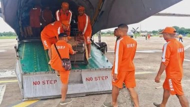 India News | 120 NDRF Personnel Deployed to Tripura for Flood Relief Operations