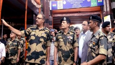 India News | BSF Chief Reviews Security Situation Along Jammu International Border