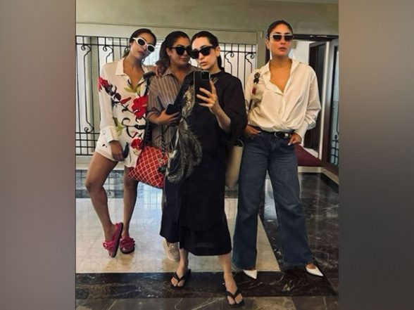 Entertainment News | Kareena Kapoor Khan Shares Glimpse of Reunion with Her ‘forever Gang’ | LatestLY