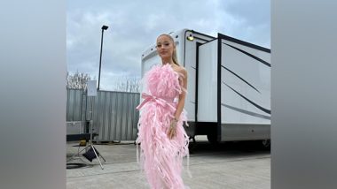 Entertainment News | Ariana Grande Recalls Paparazzi Using Hang-gliders to over Fly over 'Wicked' Film Set