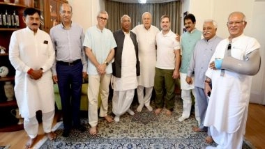 India News | J-K Assembly Elections: Congress, NC Announce Pre-poll Alliance, to Fight on All 90 Seats; Seat-sharing Talks Underway