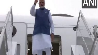 World News | PM Narendra Modi Emplanes from Warsaw, to Travel to Ukraine in Second Leg of His Two-nation Visit