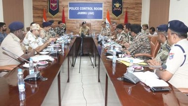 India News | ADGP Jammu Holds Meeting on CAPF Induction Plan and Related Issues