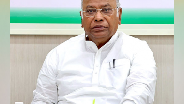 India News | Mallikarjun Kharge Targets Centre over MGNREGA; Claims a Budget 'cut'