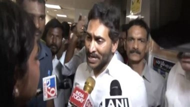 India News | Andhra Factory Explosion: YS Jagan Mohan Reddy Meets Injured Workers at Hospital
