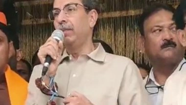 India News | Uddhav Thackeray Announces Maharashtra Bandh to Stage Protest Against Badlapur Incident