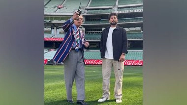 Sports News | Kuldeep Yadav Visits Iconic MCG, Cricket Australia Headquarters