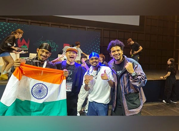 Business News | Indian Breakers Shine at R16 World Breaking Championship, and Historic 4th Place Finish for Koushik Nikil at K-POP World Finals in Suwon, South Korea