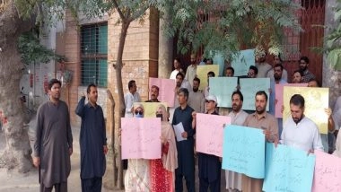 World News | Pakistan: University Employees Protest over Months of Unpaid Salaries Amid Severe Financial Crisis