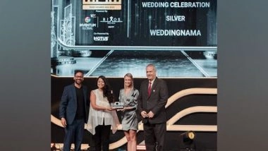 Business News | Luxury Wedding Photography Brand WeddingNama Bags Gold and Silver Trophy at WOW Awards 2024