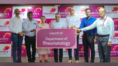 Business News | Kauvery Hospital Alwarpet Launches Department of Rheumatology with Specialized Clinics for Lupus and Osteoporosis