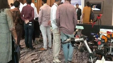 India News | Exhibition Held at Bharat Mandapam on Occasion of National Space Day