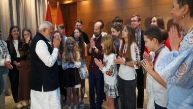 World News | PM Modi Praises Hindi-learning Students in Ukraine for Promoting Mutual Understanding