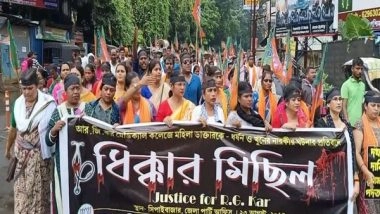 India News | West Bengal: BJP Workers Stage Protest Against Kolkata Rape-murder in West Midnapore