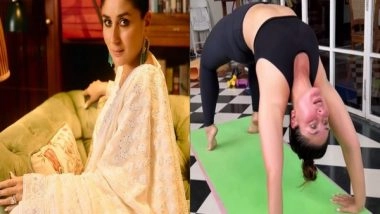 Entertainment News | Kareena Kapoor Khan's Latest Yoga Video Will Leave You Amazed
