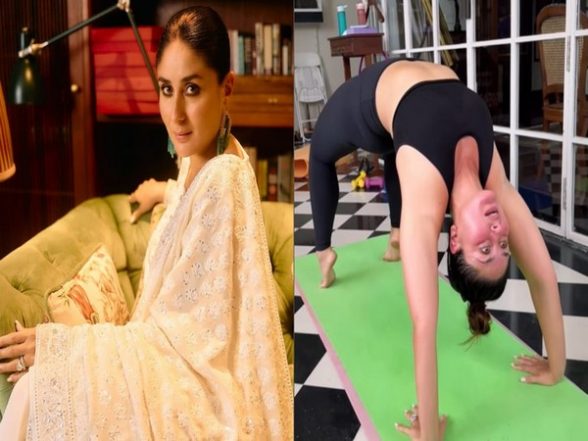 Entertainment News | Kareena Kapoor Khan’s Latest Yoga Video Will Leave You Amazed | LatestLY