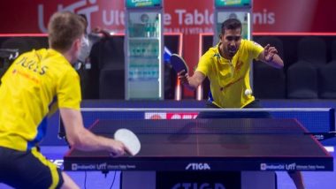 Sports News | UTT 2024: Sharath Against Sathiyan to Headline Chennai Lions' Clash Against Dabang Delhi TTC