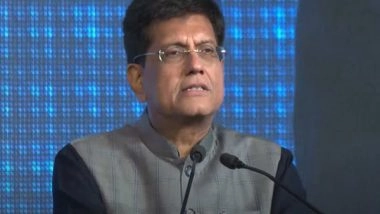 Business News | Quality Control Orders Protect MSMEs from Unfair Competition from Outside the Country: Union Minister Piyush Goyal