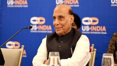 World News | Rajnath Singh Invites US Defence Companies to Work with Indian Partners to Accelerate Make In India
